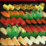 ごちそうが並びます